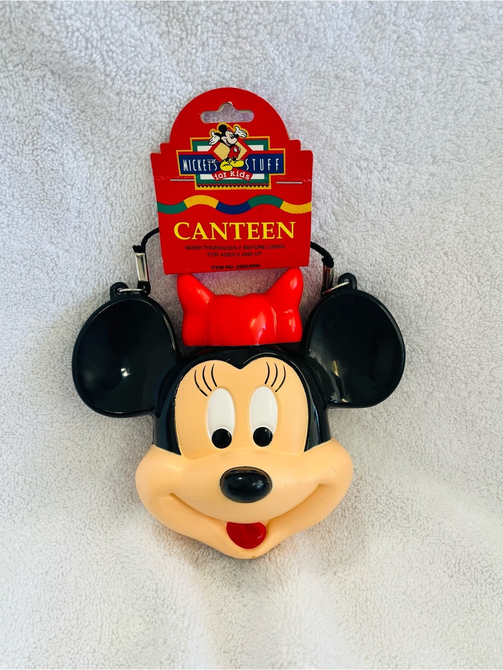 Vintage Disney Minnie Mouse Canteen Drink Bottle